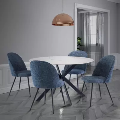 Rialo Italy White Dining Table